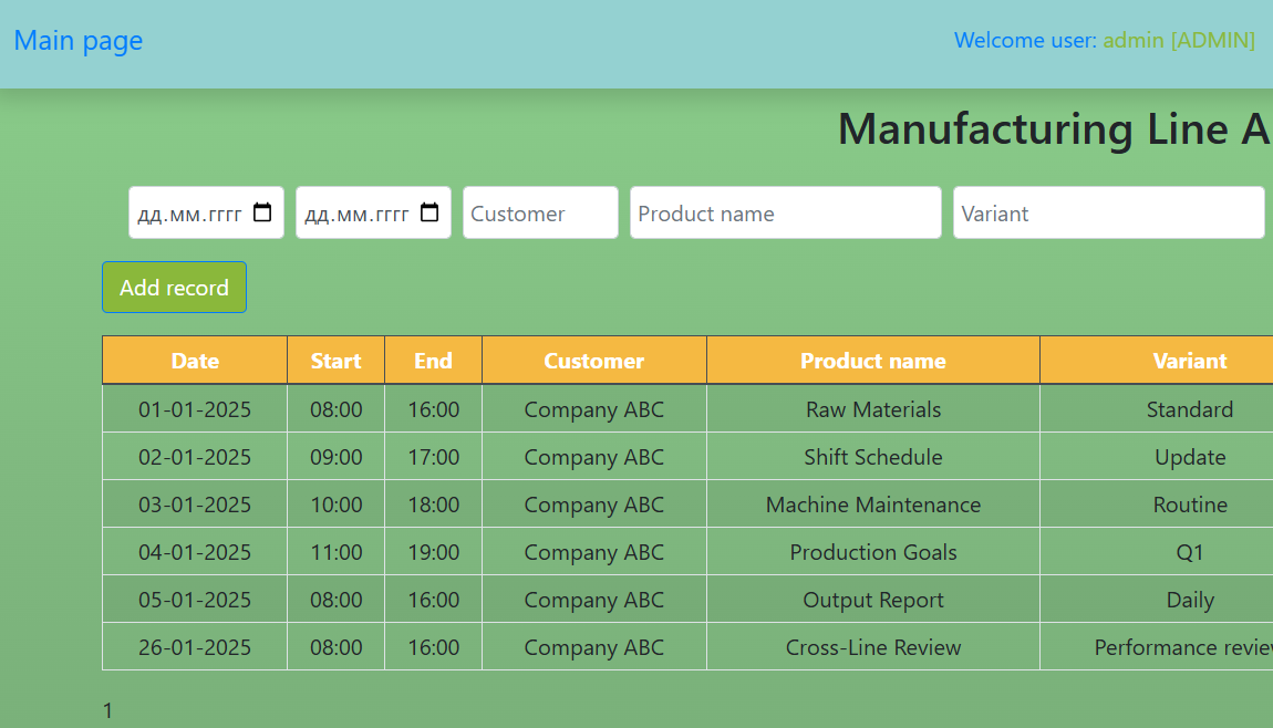 PRODUCT-LINE-API
